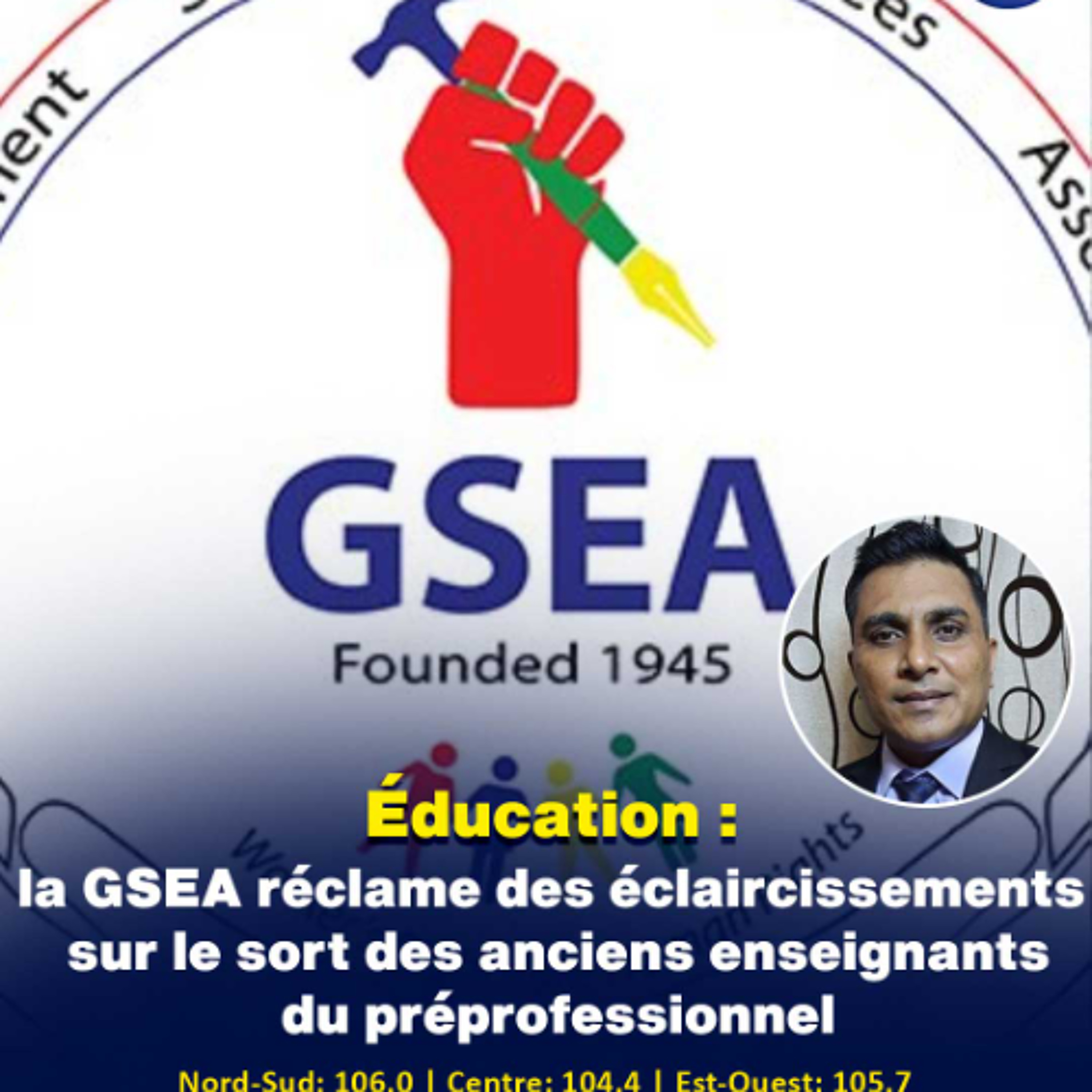 Éducation : la GSEA réclame des éclaircissements sur le sort des anciens enseignants du préprofessionnel