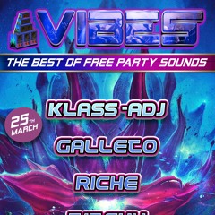 RichE - Vibes March 25th - Free Party Hard Trance - Closing Set
