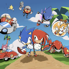 SONIC R - OPTIONS SCREEN