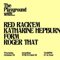 Red Rack'em @ Smart Bar, Chicago 24/10/19