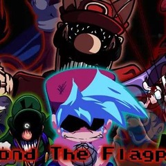 beyond the flagpole