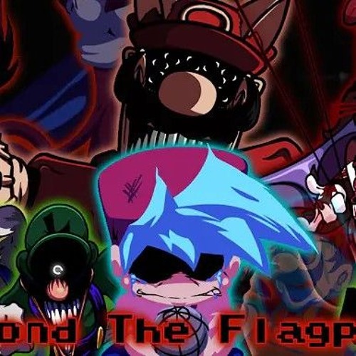 beyond the flagpole
