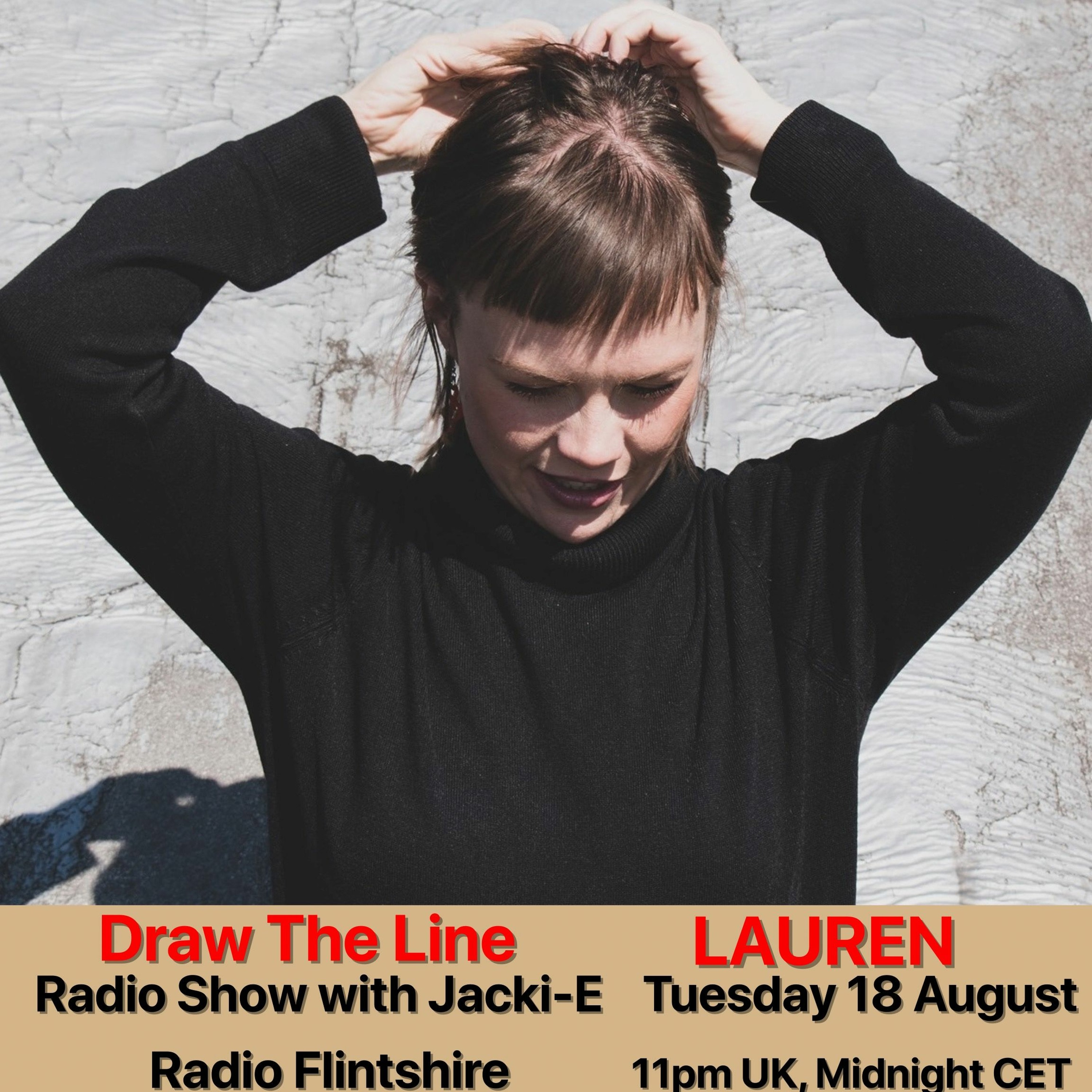 Jacki-E and Draw The Line Radio Show