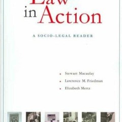 PDF Book Law in Action: A Socio-Legal Reader (University Casebooks) 1st (first) Edition