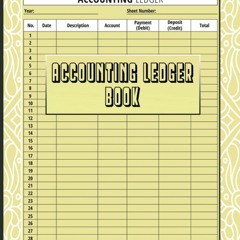 Free eBooks Accounting Ledger Book: Simple Accounting Ledger for Bookkeeping