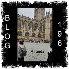Blog 196 - Miranda Nessun Dorma Bath
