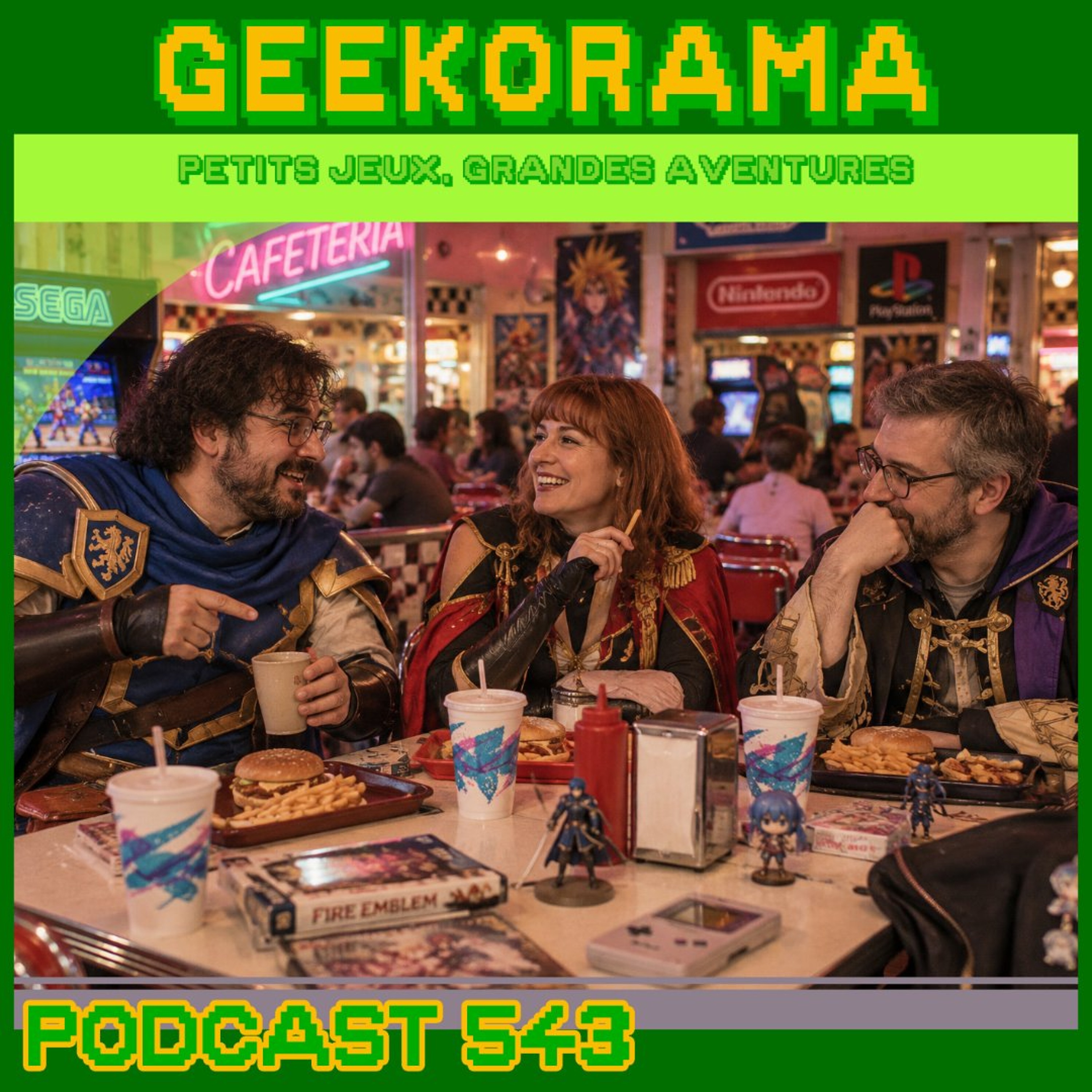 Épisode 543 GeekOrama - La Geeko Cafétéria