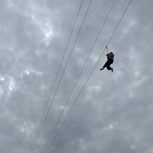 Zip Line on Bournemouth Pier - 25th April 2025