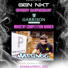 Principle Ministry Of Sound Competition - WINNER