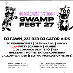 SWAMPFEST 27 - DJ COMARCA DE NITERÓI (1 SET EXISTENTE NA FACE DA TERRA)