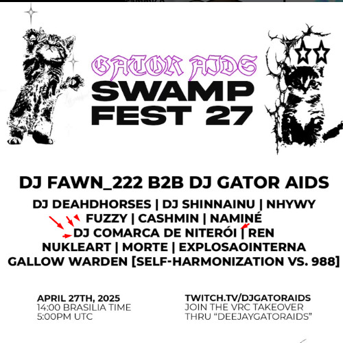 SWAMPFEST 27 - DJ COMARCA DE NITERÓI (1 SET EXISTENTE NA FACE DA TERRA)