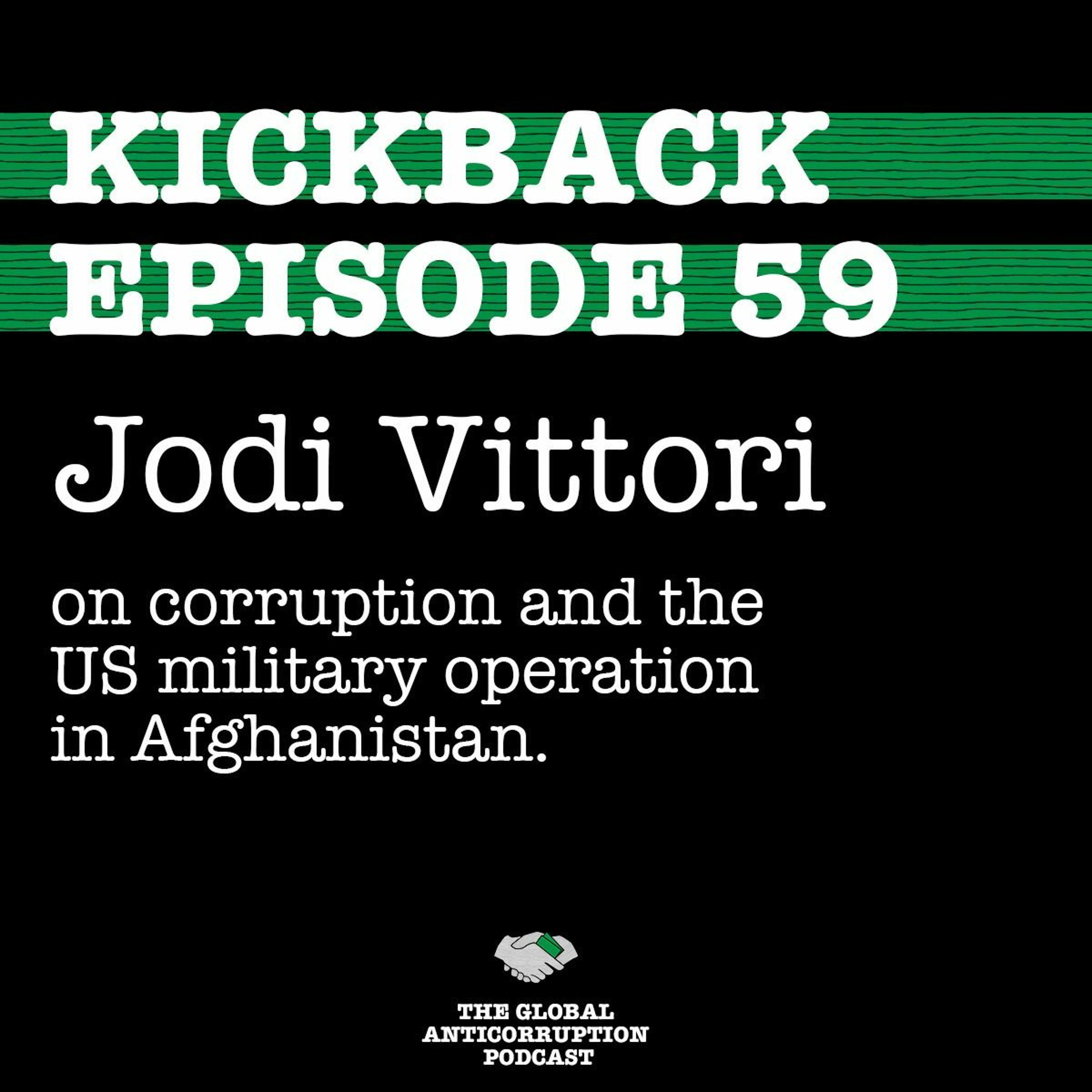 59. Jodi Vittori on corruption and the US military operation in Afghanistan episode artwork