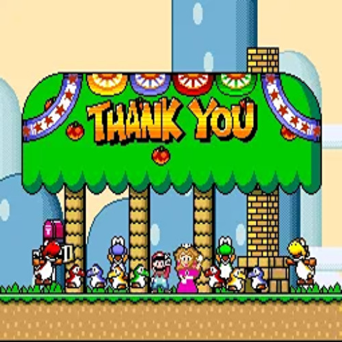 smw staff roll + cast roll (ultrabox arr.)