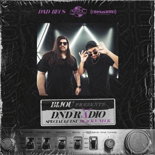 BIJOU & Black V Neck - DND Radio 2022-09-07 Artwork