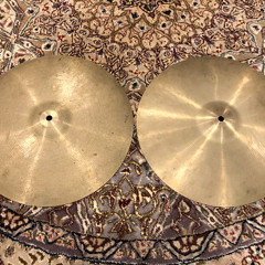 Paiste Formula 602 Vintage 1960s Pre-Serial 14 inch Light Hi-Hats 882g 1012g Sound Sample