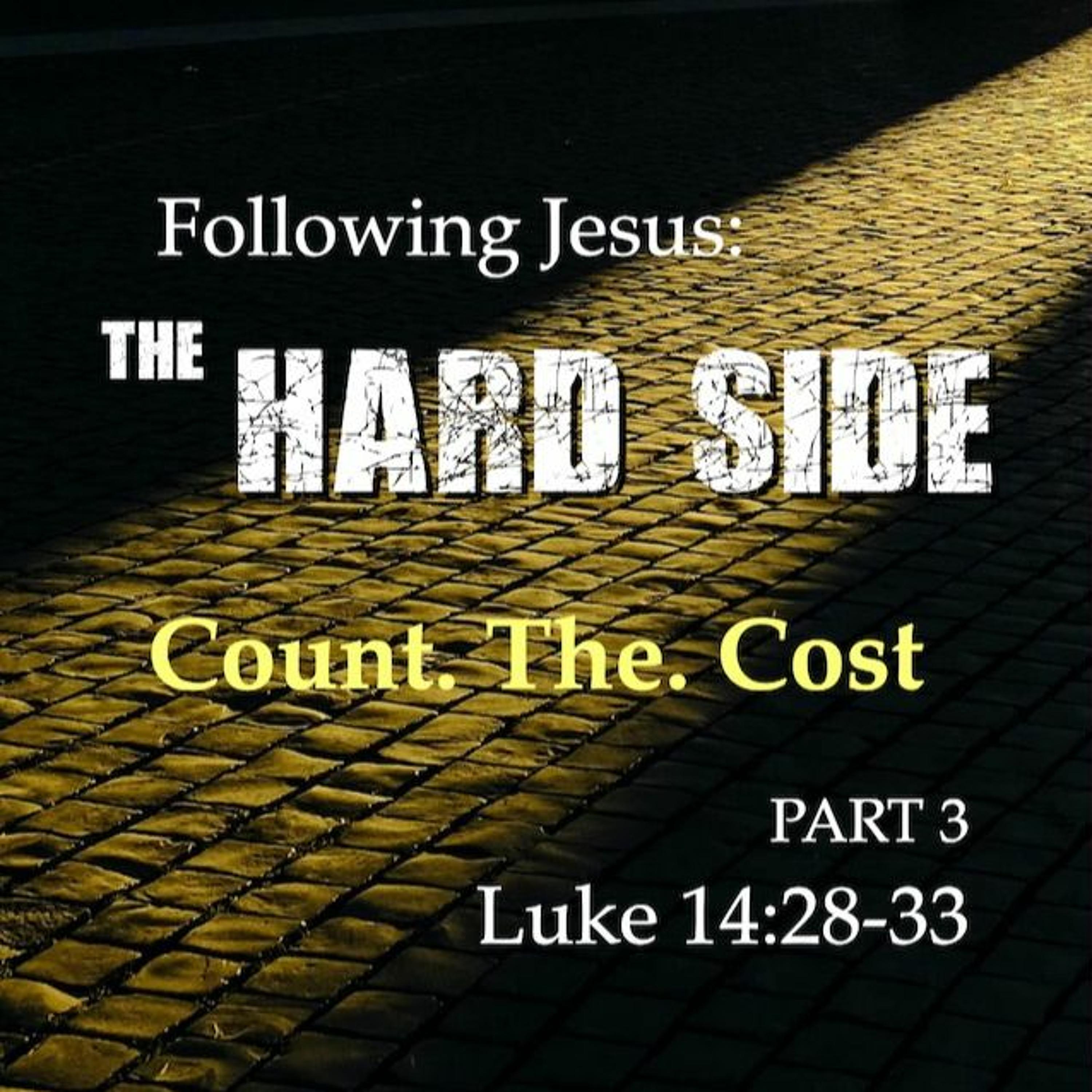 1-28-2024 The Hard Side Part 3: Count The Cost