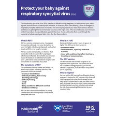 Protect your baby against respiratory syncytial virus (RSV)