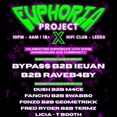 PROJECT X  - FRED RYDER B2B TERMZ  (LIVE AT HIFI CLUB, LEEDS)