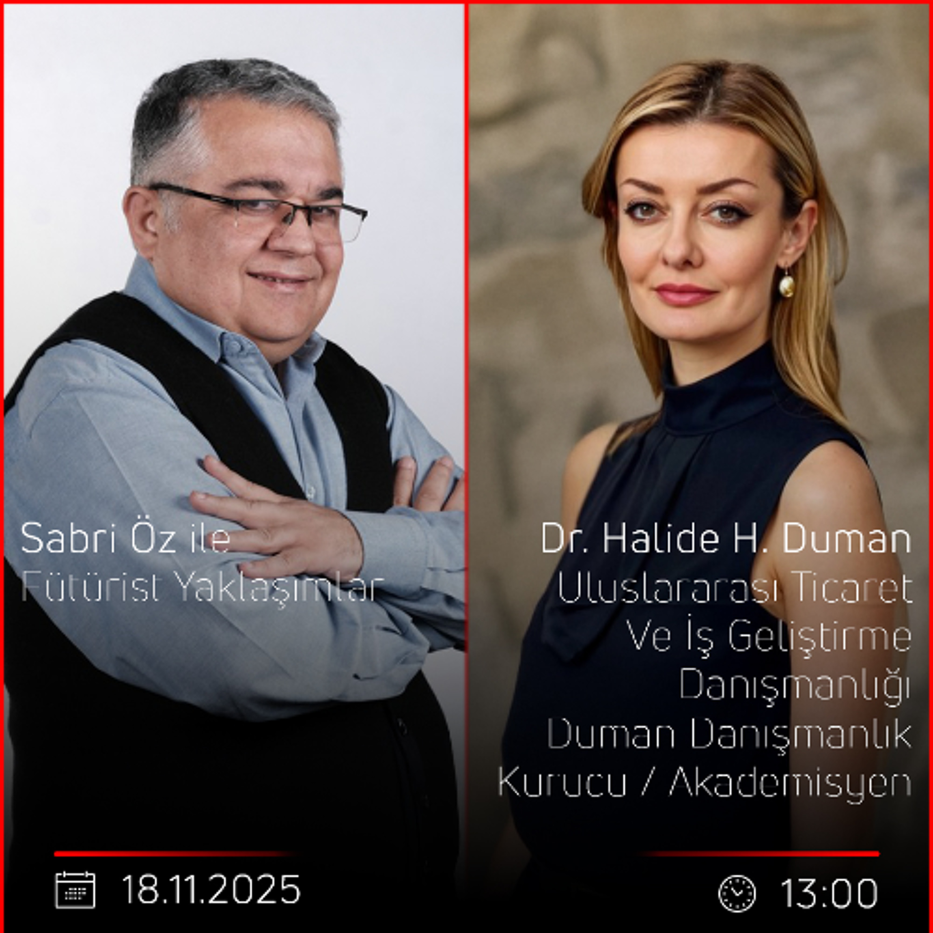 Dr. Halide H. Duman – Sabri Öz ile Fütürist Yaklaşımlar