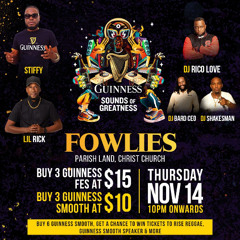 FOWLIE'S GUINNESS SOUNDS OF GREATNESS (CEO)
