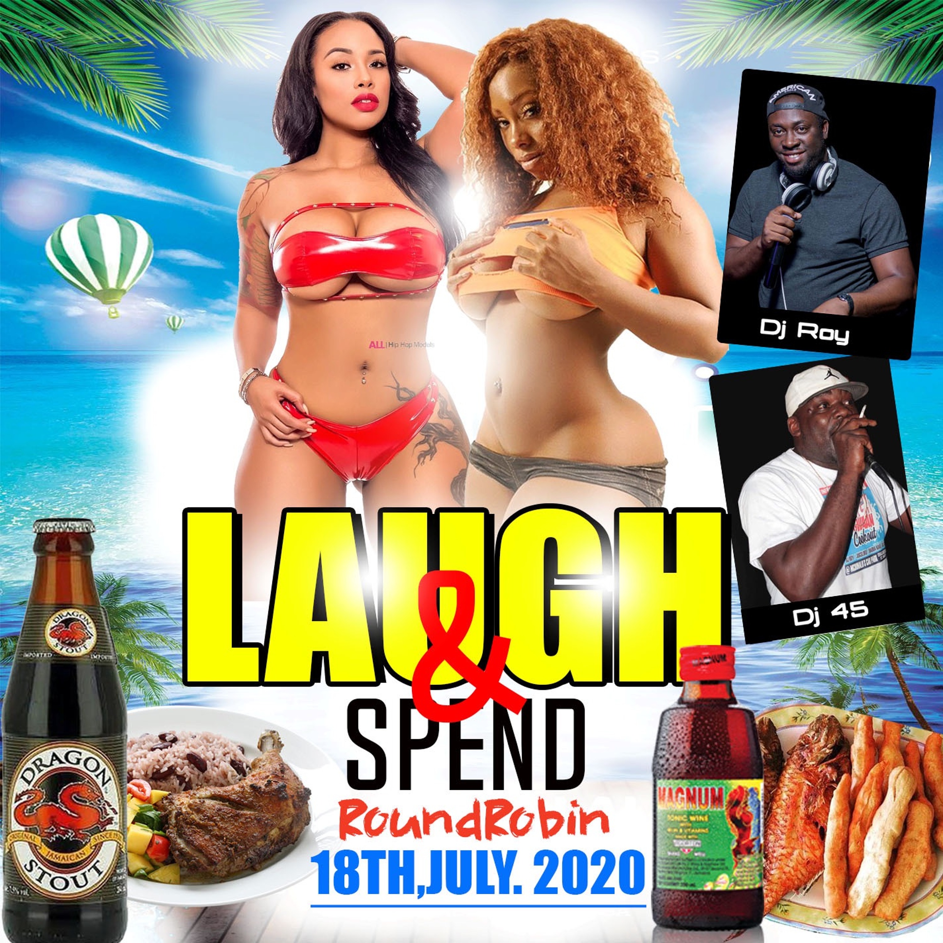DJ ROY X DJ 45 @ LAUGH AND SPEND ROUND ROBIN 18.7.2020 LIVE AUDIO