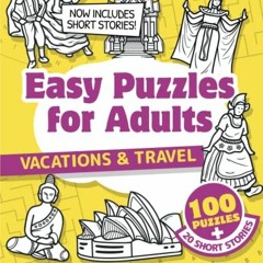 [GET] KINDLE 📰 Easy Puzzles for Adults: Activity Book for Seniors with Dementia, Puz