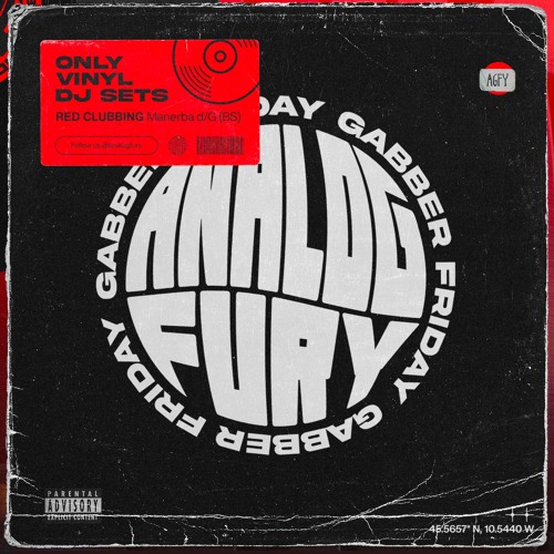 ANALOG FURY - Gabber Friday at Red Clubbing Manerba del Garda (BS) - 09/05/25