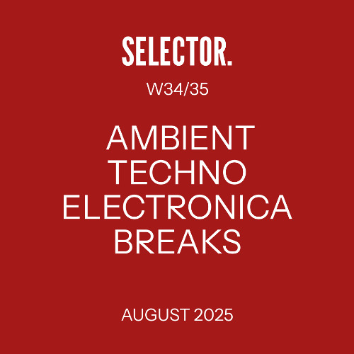 Selector. - Ambient, Techno, Electro, Breaks - W34/35 - August 2025