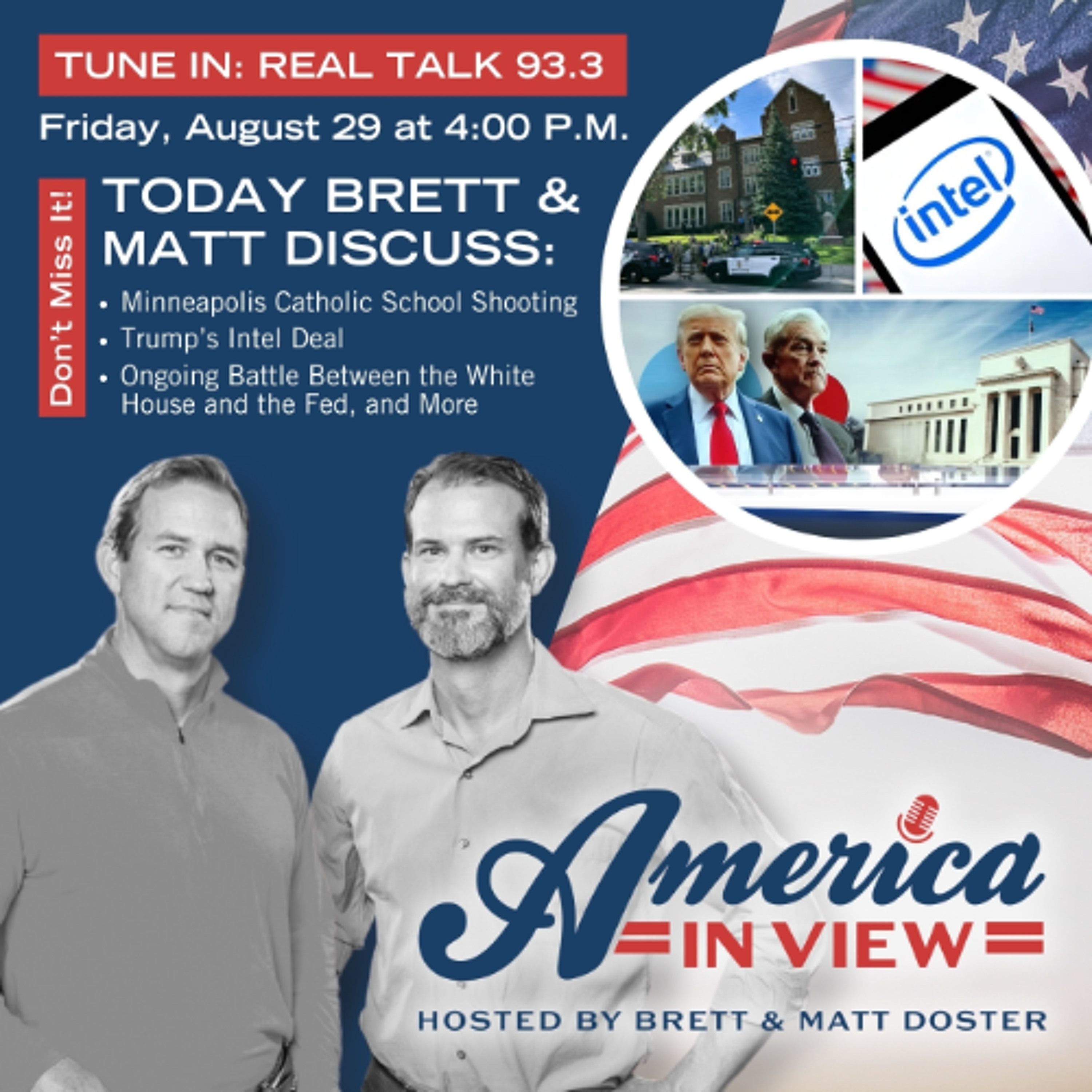 Minneapolis Catholic School Shooting, Trump’s Intel Deal, the Ongoing Battle Between the White House and the Fed, & More episode artwork