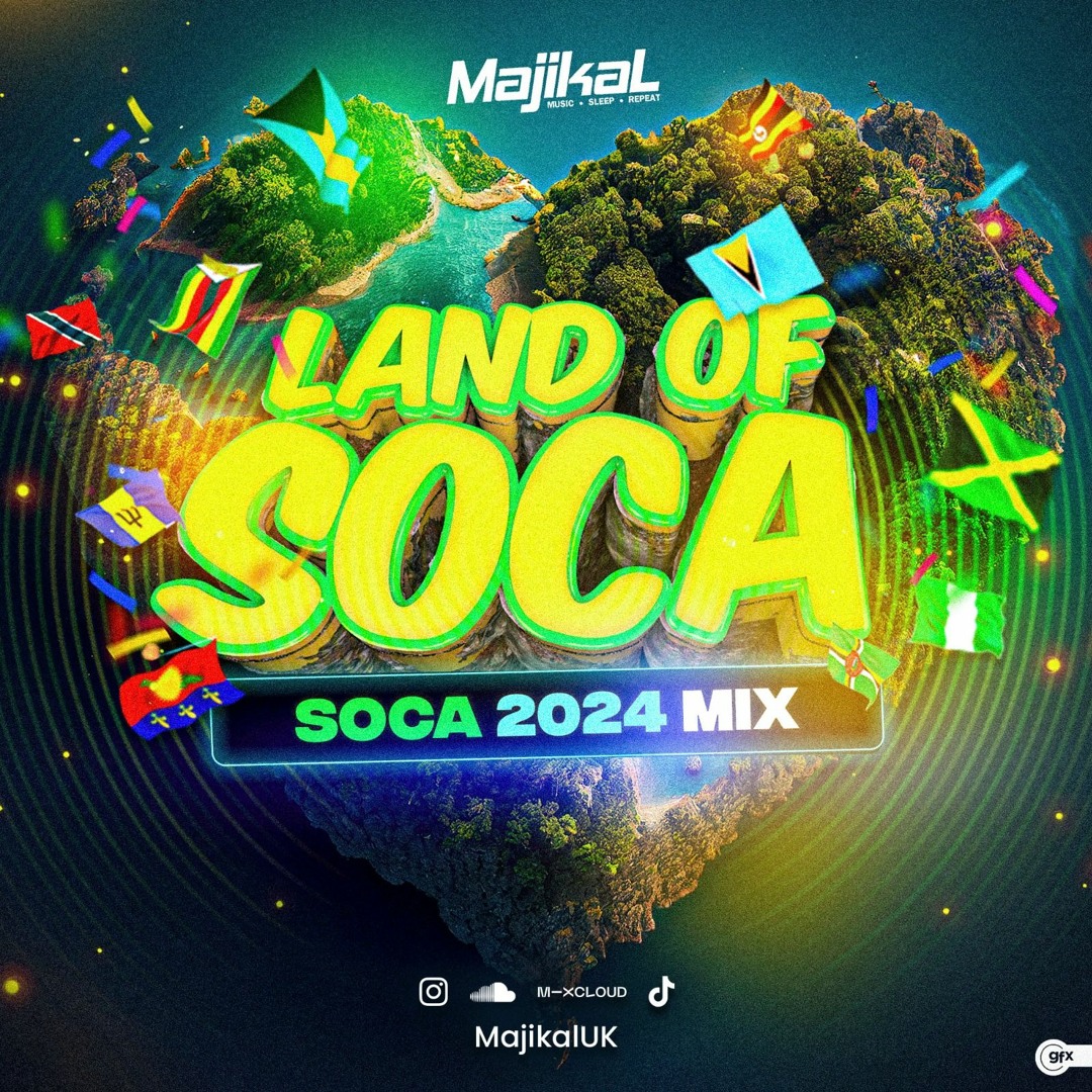 Stream Land Of Soca - Soca 2024 Mix by Majikal UK | Listen online for ...