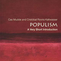 [Access] PDF 📁 Populism: A Very Short Introduction (Very Short Introductions) by  Ca