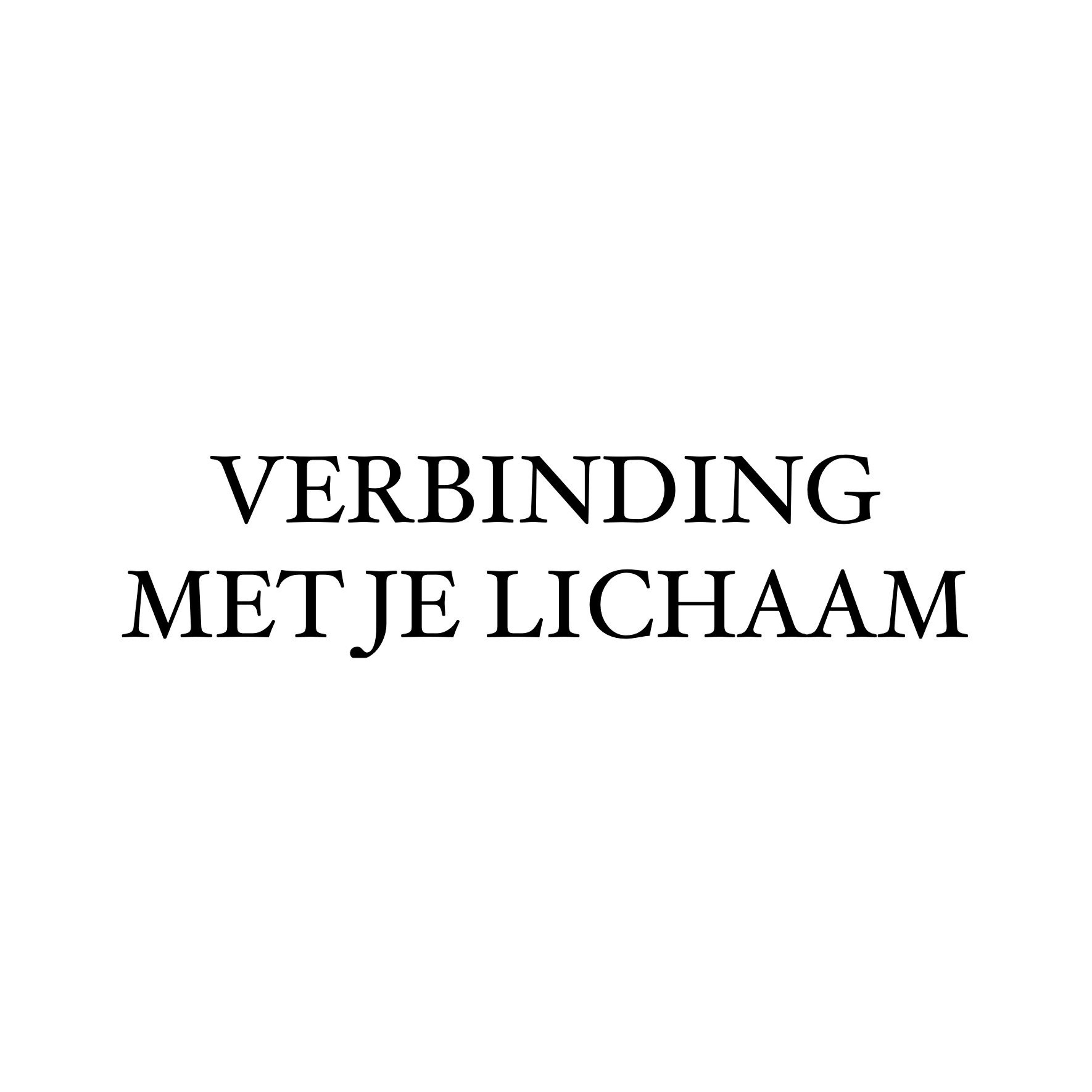 Verbinding met je lichaam