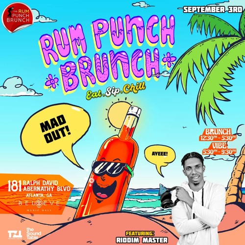 RIDDIM MASTER LIVE @ RUM PUNCH BRUNCH IN ATLANTA 03.09.2023 (FIRST SET)