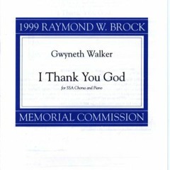 I Thank You God - Sample Of Choral Piano Accompaniment with Synthetic Strings for Vocal Practice