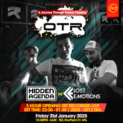 Hiddenagenda vs Lost Emotions LIVE @ OTR 'Journey Through Trance' Classics 2025 - (ERA: 2025-2012)