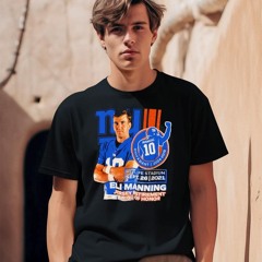 Eli Manning 10 New York Giants 2004 2018 retro shirt