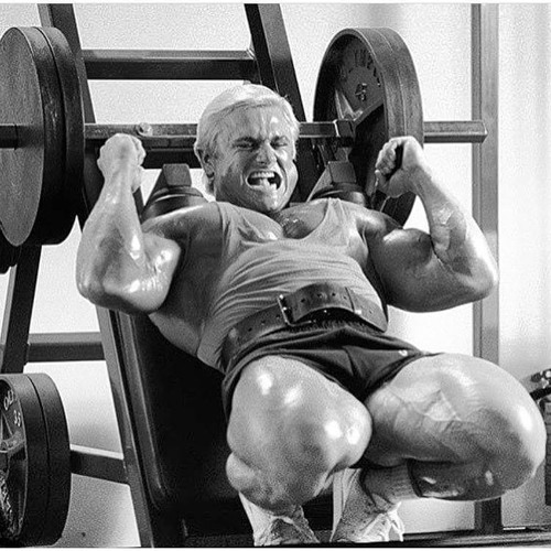 Tom Platz x Goth (“I’d rather diw than acknowledge to myself that I’m that loser”)