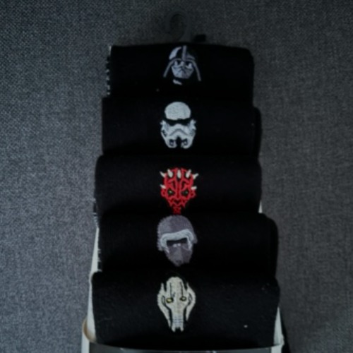 glitchy socks