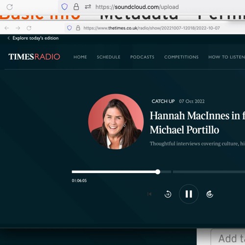 Soundings on TIMES RADIO with Hannah MacInnes