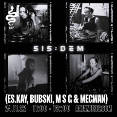 SIS:DEM (Es.kay, Bubski, MSG & Megwan) - Aaja Channel 2 - 24 11 22