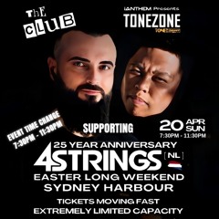 TONEZONE SET LIVE REC. 20/04/25 (4 Strings Anniversary Tour)