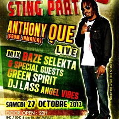 Baze Selecta - Reggae Mix 2012 Live at Brussels RicsBoat