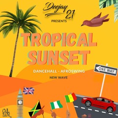 TROPICAL SUN$ET 🌴 🌅  - DEEJAY 21 (DANCEHALL & AFROSWING MIX)