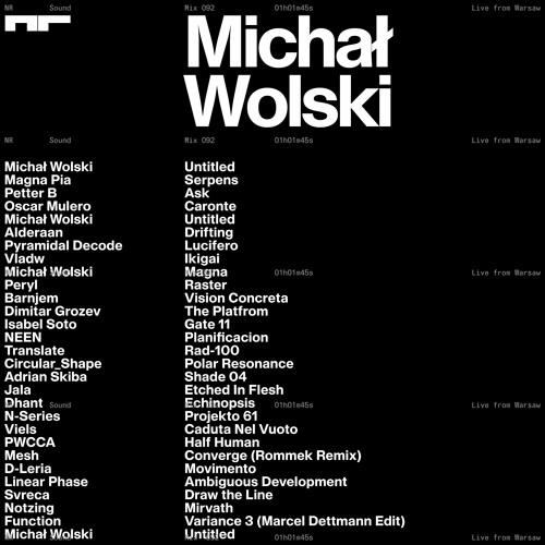 Stream NR Sound Mix 092 Michał Wolski by NR Magazine | Listen