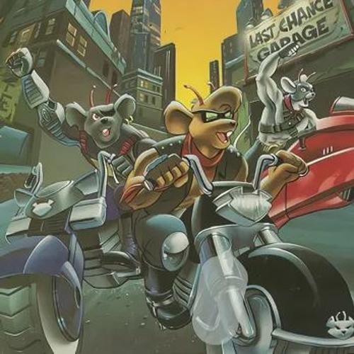 Débardeur Biker Mice From Mars - Homme/Femme, Coton/polyester - T-shirt Sans Manches Motif Rétro