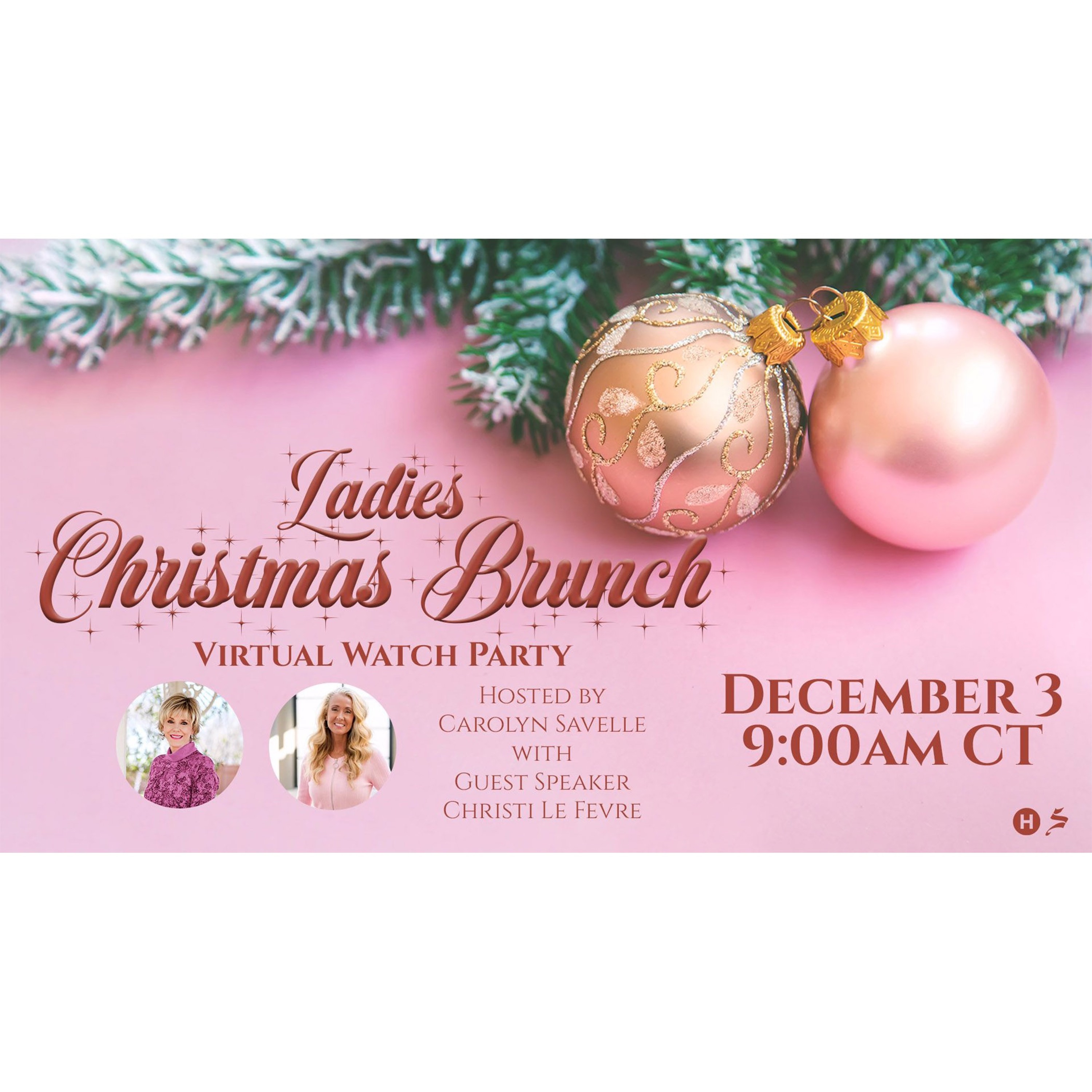 12/03/22 || 2022 Ladies Christmas Brunch || Carolyn Savelle & Christi Le Fevre