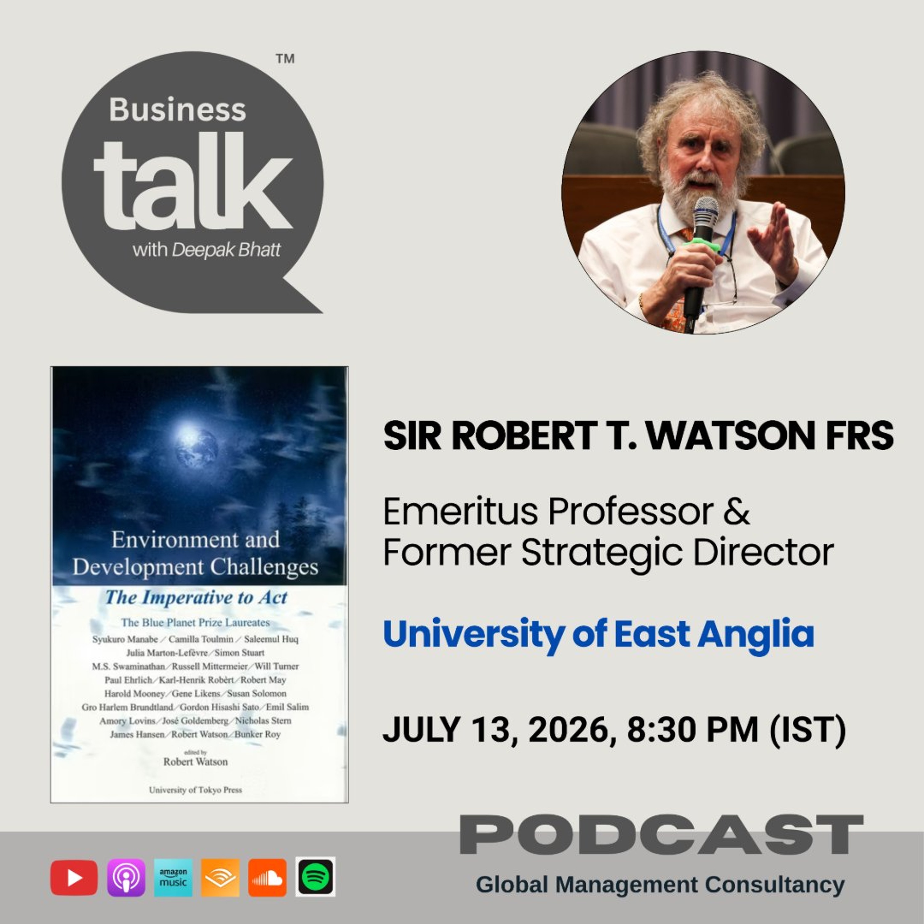 Breaking the Link: Prosperity, Climate, and Justice with Sir Robert Watson episode artwork