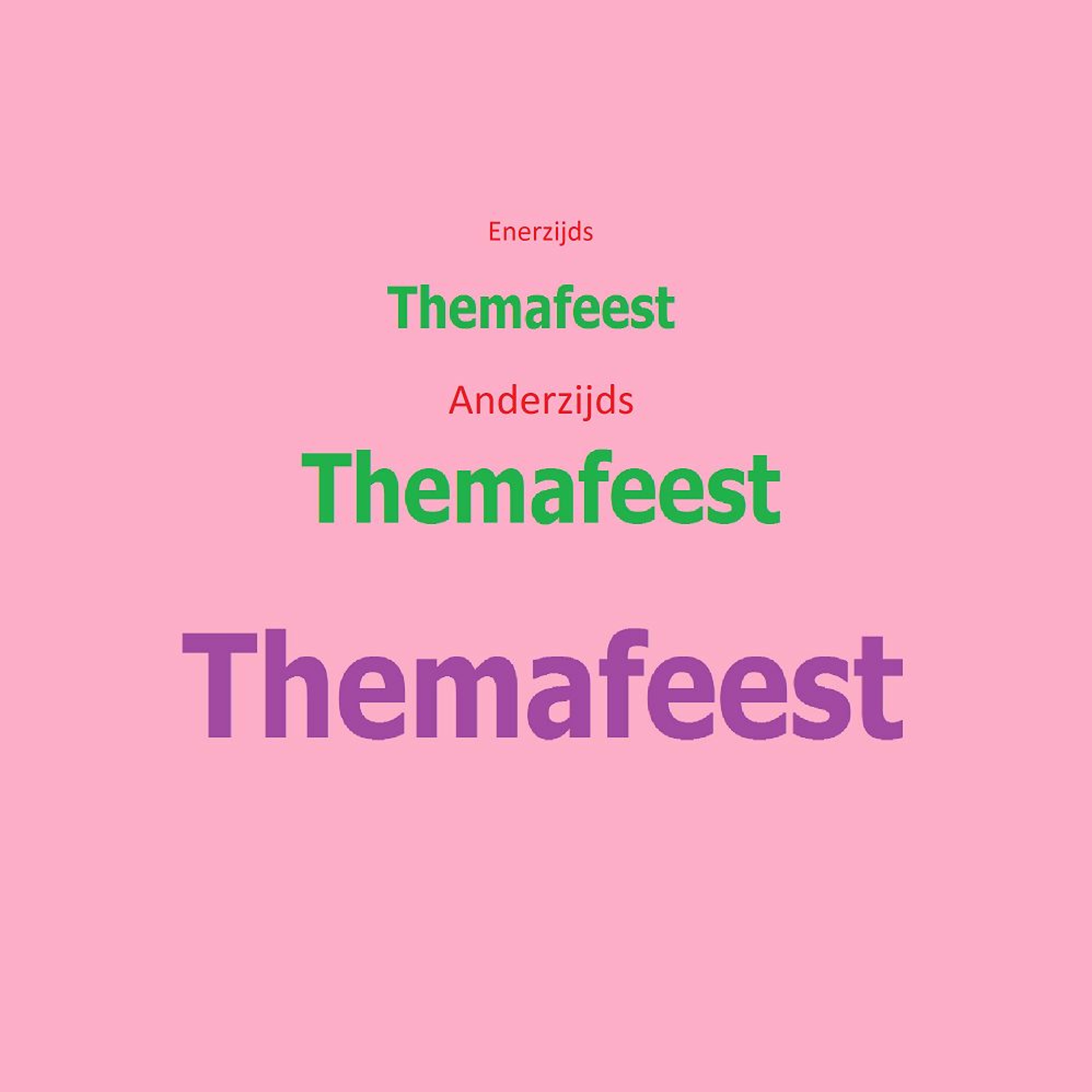 Themafeest