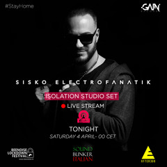 Sisko Electrofanatik - Isolation Studio Set | Full Mix 2h30m (4.4.2020)