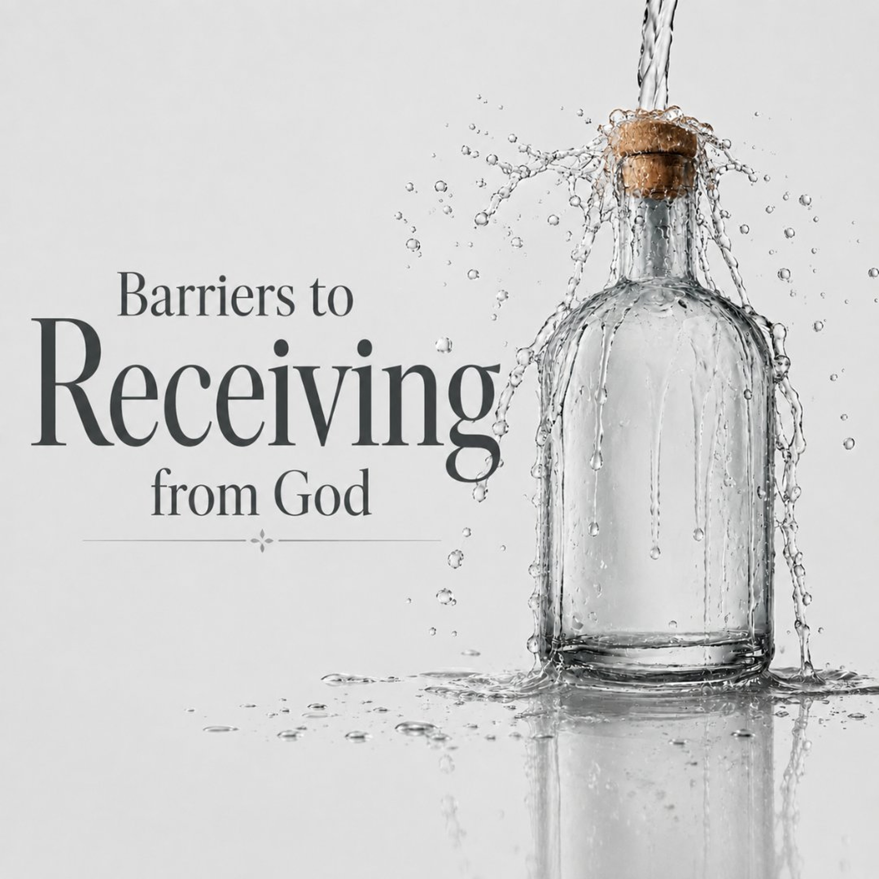 Barriers to Receiving from God - Part 1 episode artwork